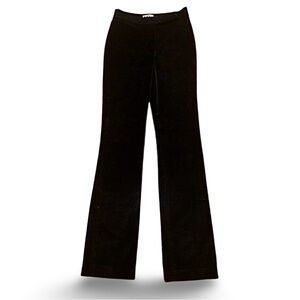 DICE Black Stretch Velvet Pant Size XS
